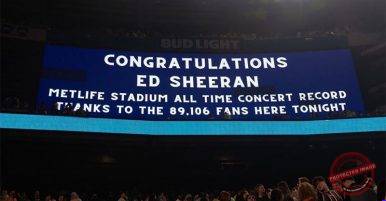 MetLife Stadium Concert Attendance Record